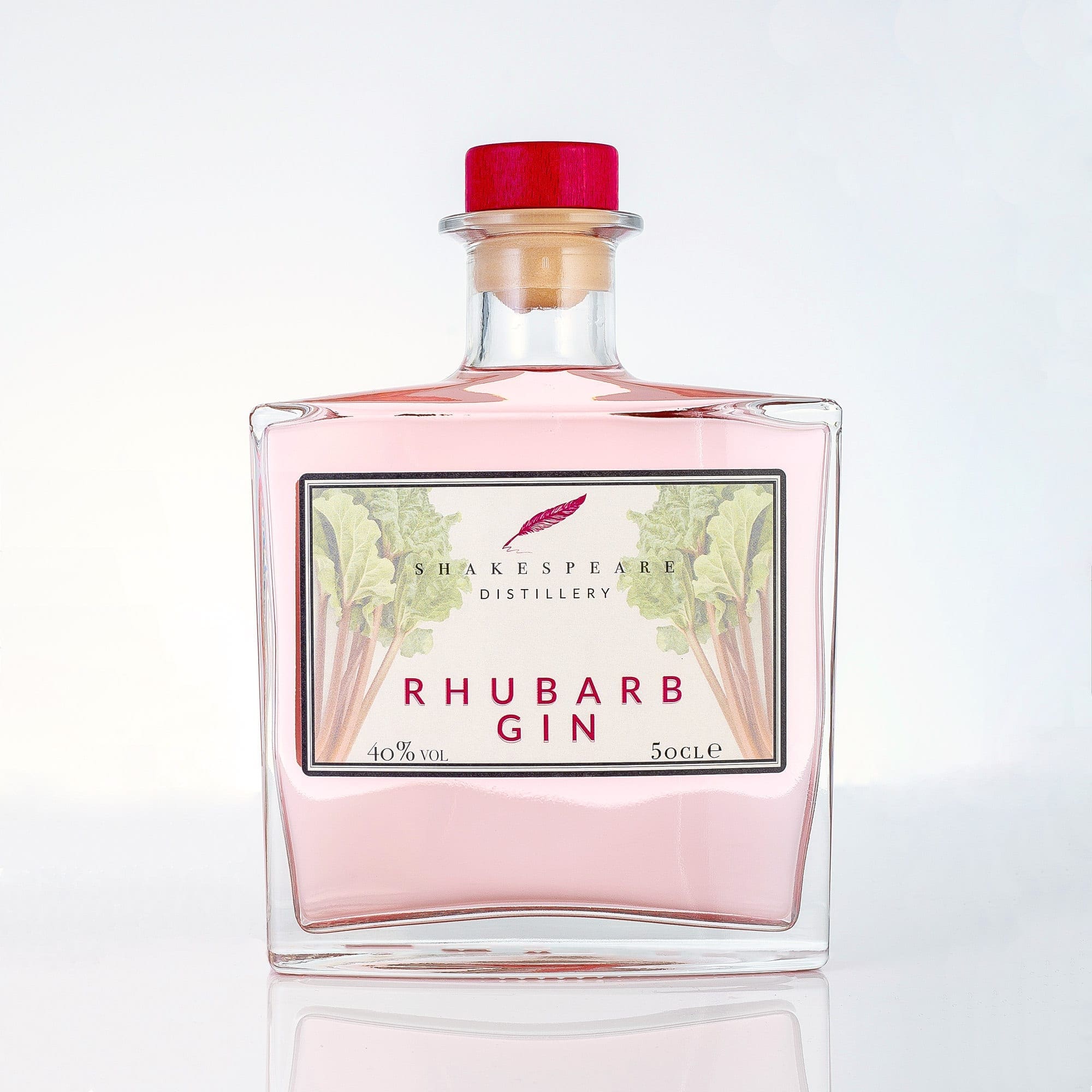 Rhubarb Gin 50cl Shakespeare Distillery