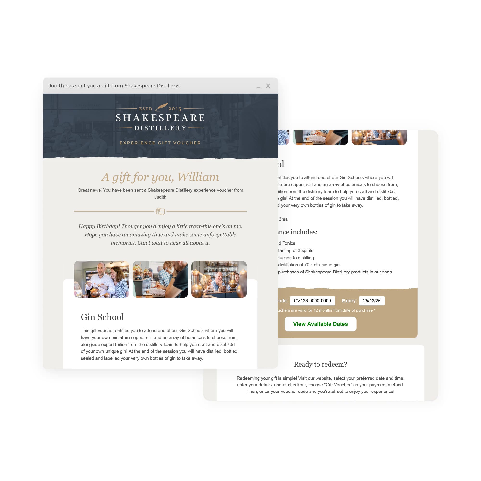Activity Superstore Gin Discovery Gift Experience Voucher, 18-month - View #4
